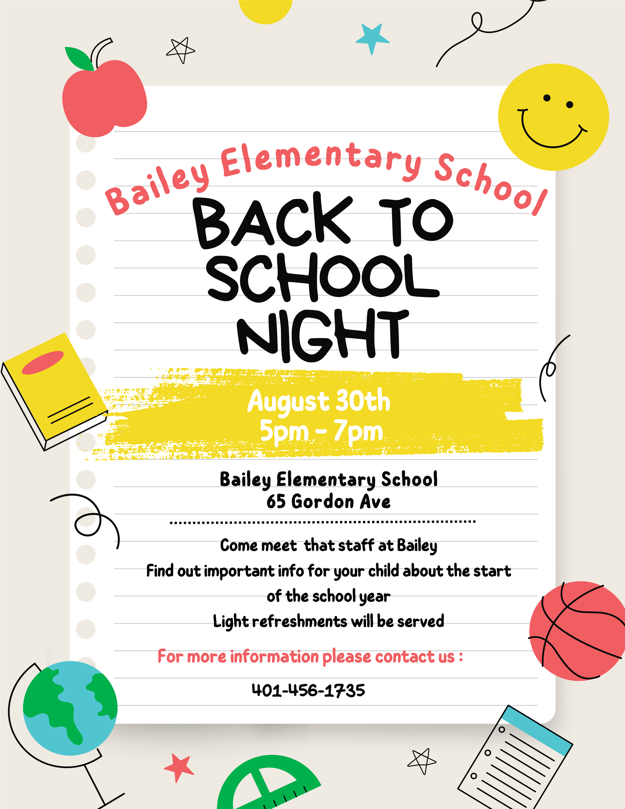 Bailey Back to School Event